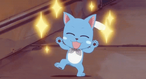 Fairy Tail Happydance GIF - Fairy Tail Happydance Excited GIFs