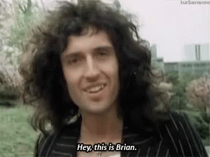 Queen This Is Brian GIF - Queen This Is Brian Introduce GIFs
