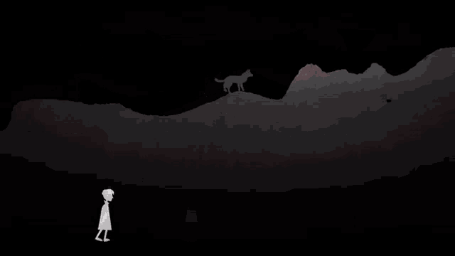 a poster that says what days may come with a wolf behind it