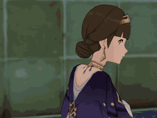 a cartoon character with chinese writing on the bottom of the screen