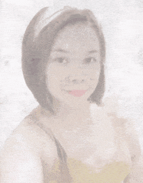 a picture of a girl with the words love you mhie