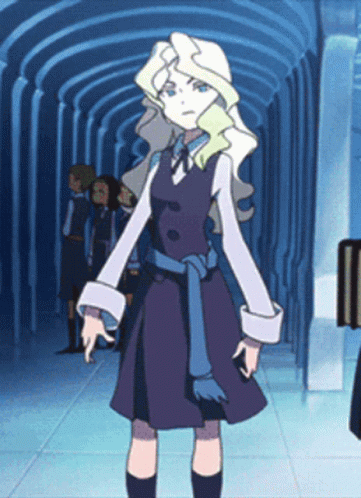 Little Witch Academia Diana Cavendish GIF - Little Witch Academia Diana Cavendish GIFs