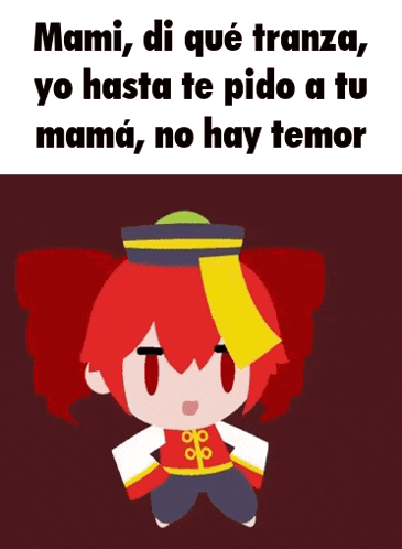 a cartoon of a girl with red hair and a yellow ribbon around her head .