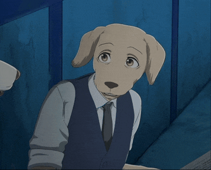 a dog is reading a newspaper which says schwanen