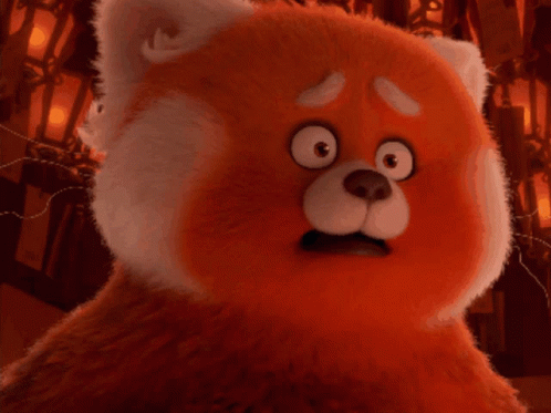 Turning Red Surprised GIF - Turning Red Surprised Mei Mei GIFs
