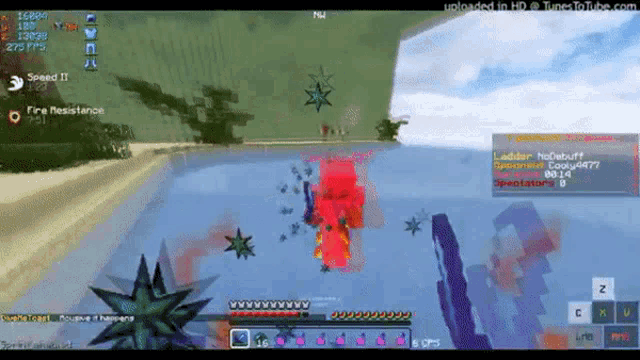 a screenshot of a video game with the words " fire resistance " at the bottom