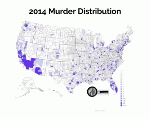 Murder Distribution America GIF - Murder Distribution America Major Cities GIFs