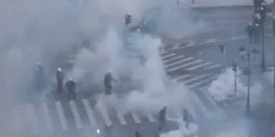 Battle In Greece GIF - Riot Chaos GIFs
