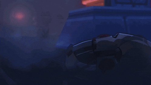 a sword that is glowing in the dark with a purple background