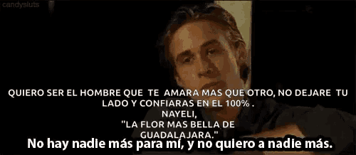 a picture of a man with a caption in spanish that says quiero ser el hombre que te amara mas que otro