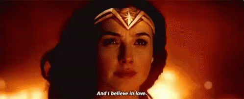 Love You I Believe In Love GIF - Love You I Believe In Love Wonder Woman GIFs
