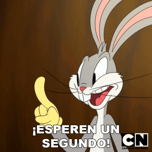 Esperen Un Segundo Bugs Bunny GIF - Esperen Un Segundo Bugs Bunny Looney Tunes GIFs