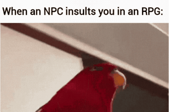 When An Npc Insults GIF - When An Npc Insults GIFs