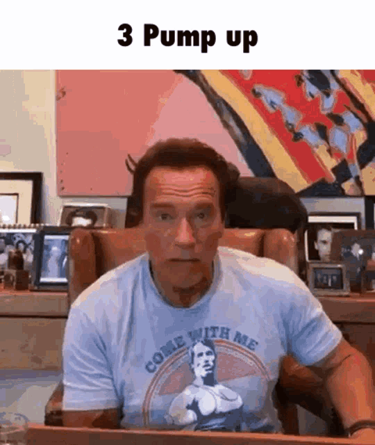 Schwarzenegger Arnold GIF - Schwarzenegger Arnold Pump GIFs