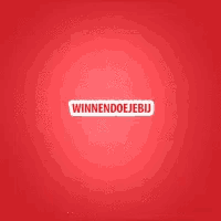 a red background with the word minnendoejeb in white letters