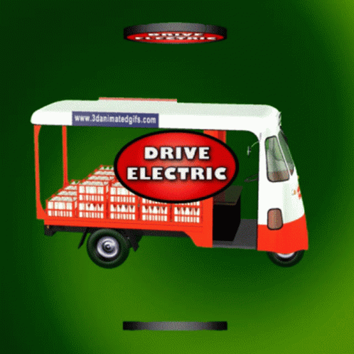 Drive Electric Electric Vehicle GIF - Drive Electric Electric Vehicle Milk Float GIFs