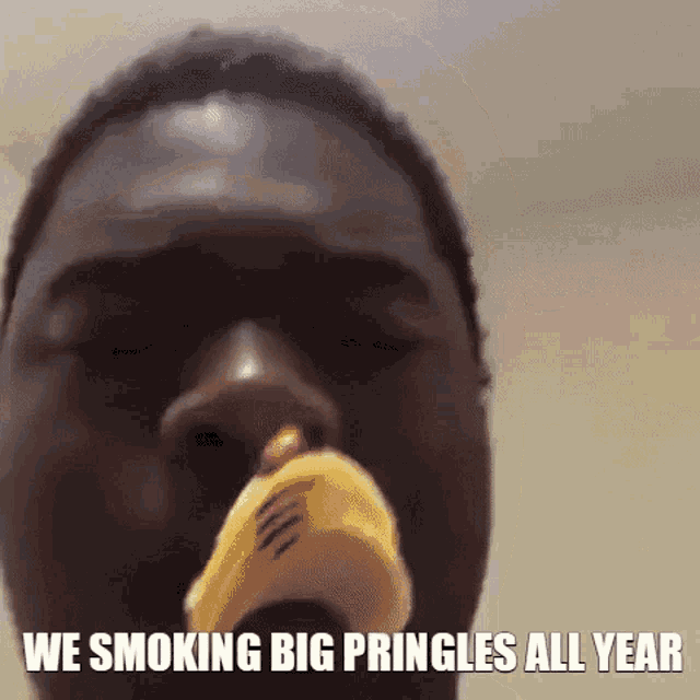 Pringles Smoke GIF - Pringles Smoke Big GIFs