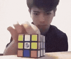 Waste Of Time Rubiks Cube GIF - Waste Of Time Rubiks Cube Master Of None GIFs