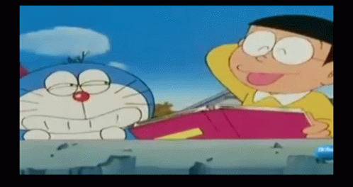Fun Doraemon GIF - Fun Doraemon Writing GIFs