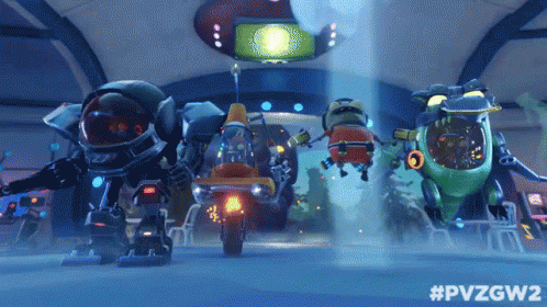 Zmech Fall GIF - Fail Landing Plants Versus Zombies Ouch GIFs