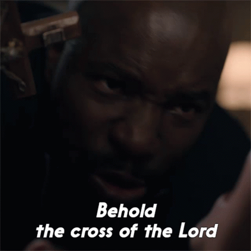 Behold The Cross Of The Lord David Acosta GIF - Behold The Cross Of The Lord David Acosta Evil GIFs