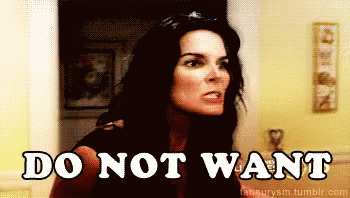 Do Not Want GIF - Donotwant Rizzoli And Isles Angie GIFs