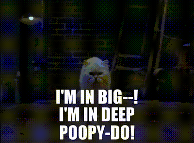 Stuart Little Snowball GIF - Stuart Little Snowball Im In Deep Poopy Do GIFs