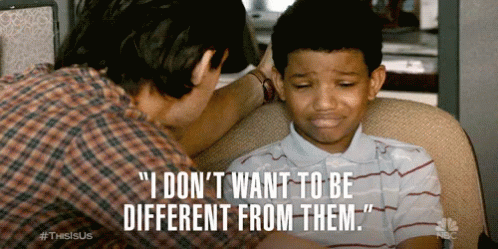 I Don'T Want To Be Different From Them. GIF - This Is Us Different Randall Pearson GIFs