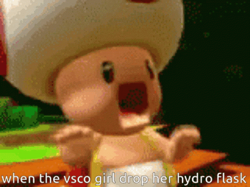 Vsco Hydro Flask Drop GIF - Vsco Hydro Flask Drop And I Oop GIFs