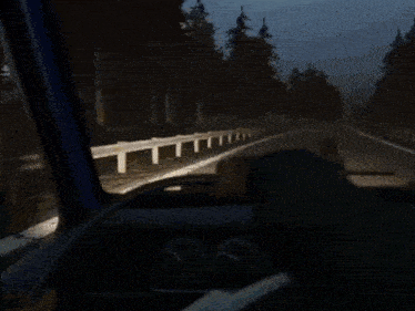 a person is flying through the air while a car is crashing
