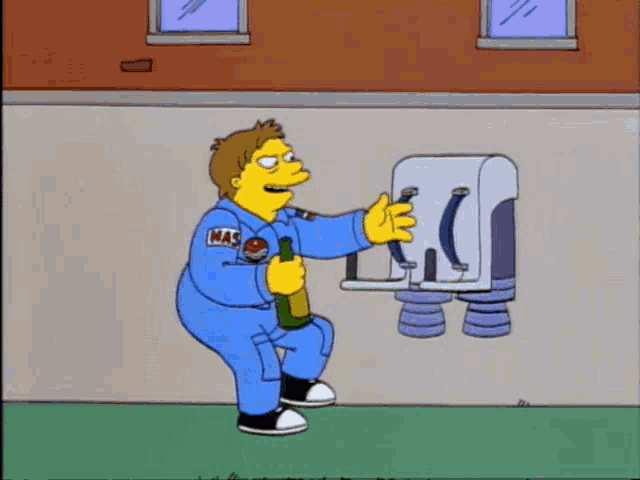 The Simpsons Jet Pack GIF - The Simpsons Simpsons Jet Pack GIFs