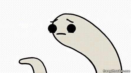 a drawing of a worm with the word sad written above it