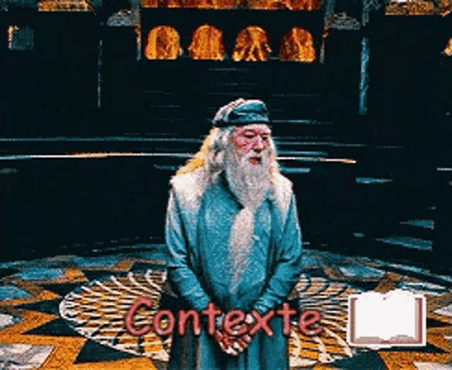 Dumbledor Contexte GIF - Dumbledor Contexte Harry Potter GIFs