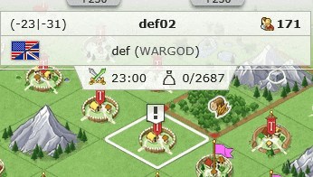 a screenshot of a game showing a def of 2 and a def of 0/2687
