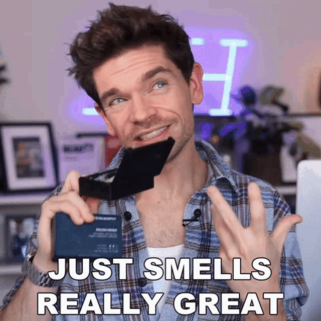 Just Smells Really Great Robin James GIF