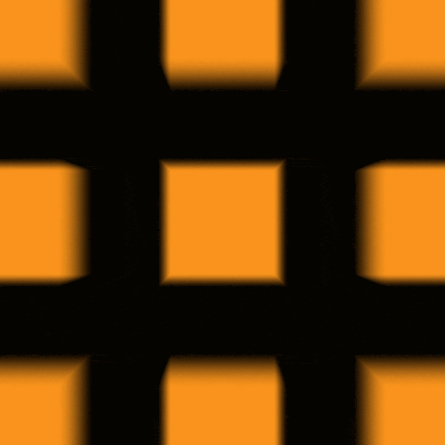 a black background with orange squares in a pattern