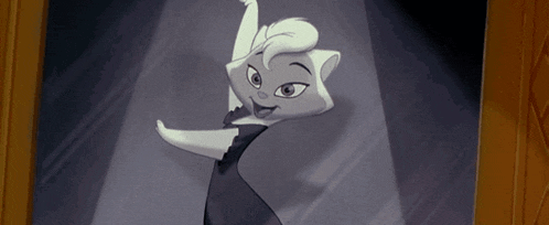 a black and white drawing of a cartoon cat dancing