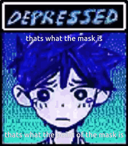 Dream Mask That'S What The Mask Is GIF - Dream Mask That'S What The Mask Is Omori Mask GIFs