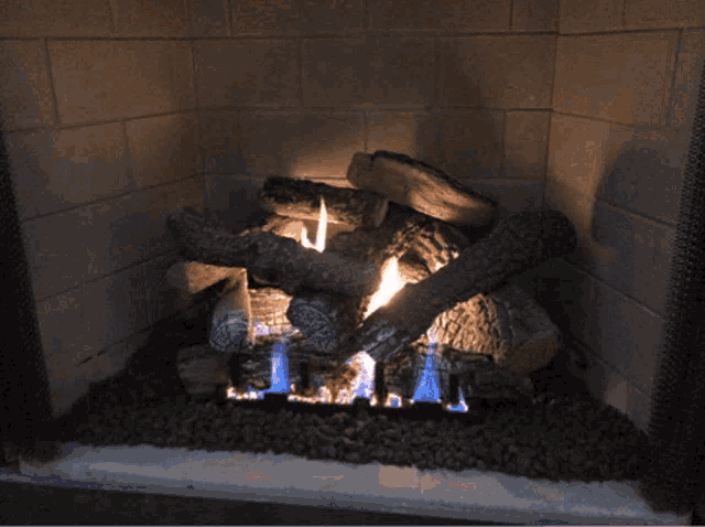 Fire Fireplace GIF - Fire Fireplace Warm GIFs