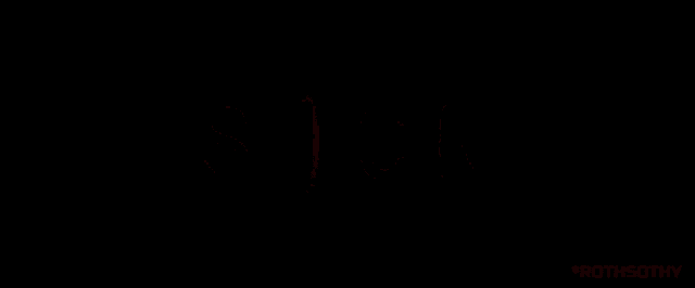 the word sick is written in red letters on a black background