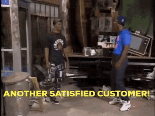 Another Satisfied Customer In Living Color GIF