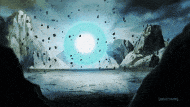 a scene from an anime with the words [ adult swim ] on the bottom right
