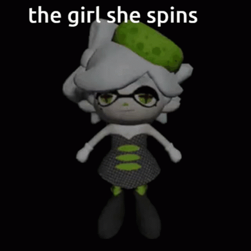 Spin Splatoon GIF - Spin Splatoon Marie GIFs
