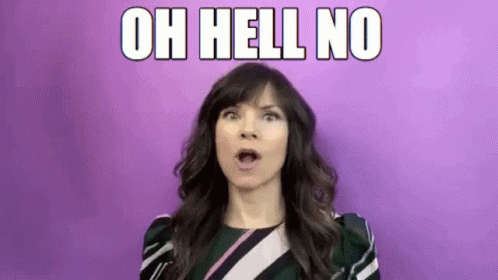 Wendy Conrad Your Happy Workplace GIF - Wendy Conrad Your Happy Workplace Oh Hell No GIFs