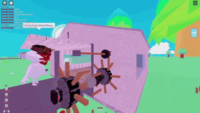 a computer screen shows a half corrector ball in a game