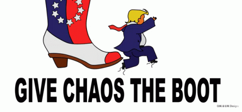 Trump Chaos GIF - Trump Chaos Cowboy GIFs