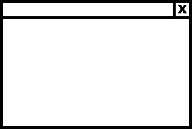 a black and white sign that says my pleasure with a x in the corner