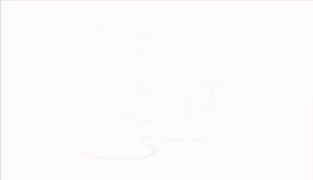 a pink elephant a boy and a duck are standing next to each other on a white background