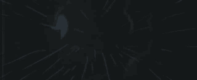 a dark background with a few white lines