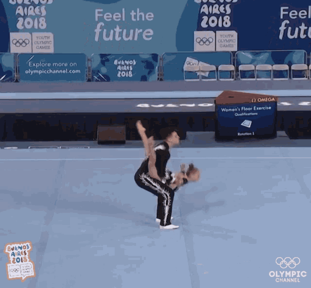 Gymnast Olympics GIF - Gymnast Olympics Floor Routine GIFs